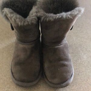 Grey girls UGG boots